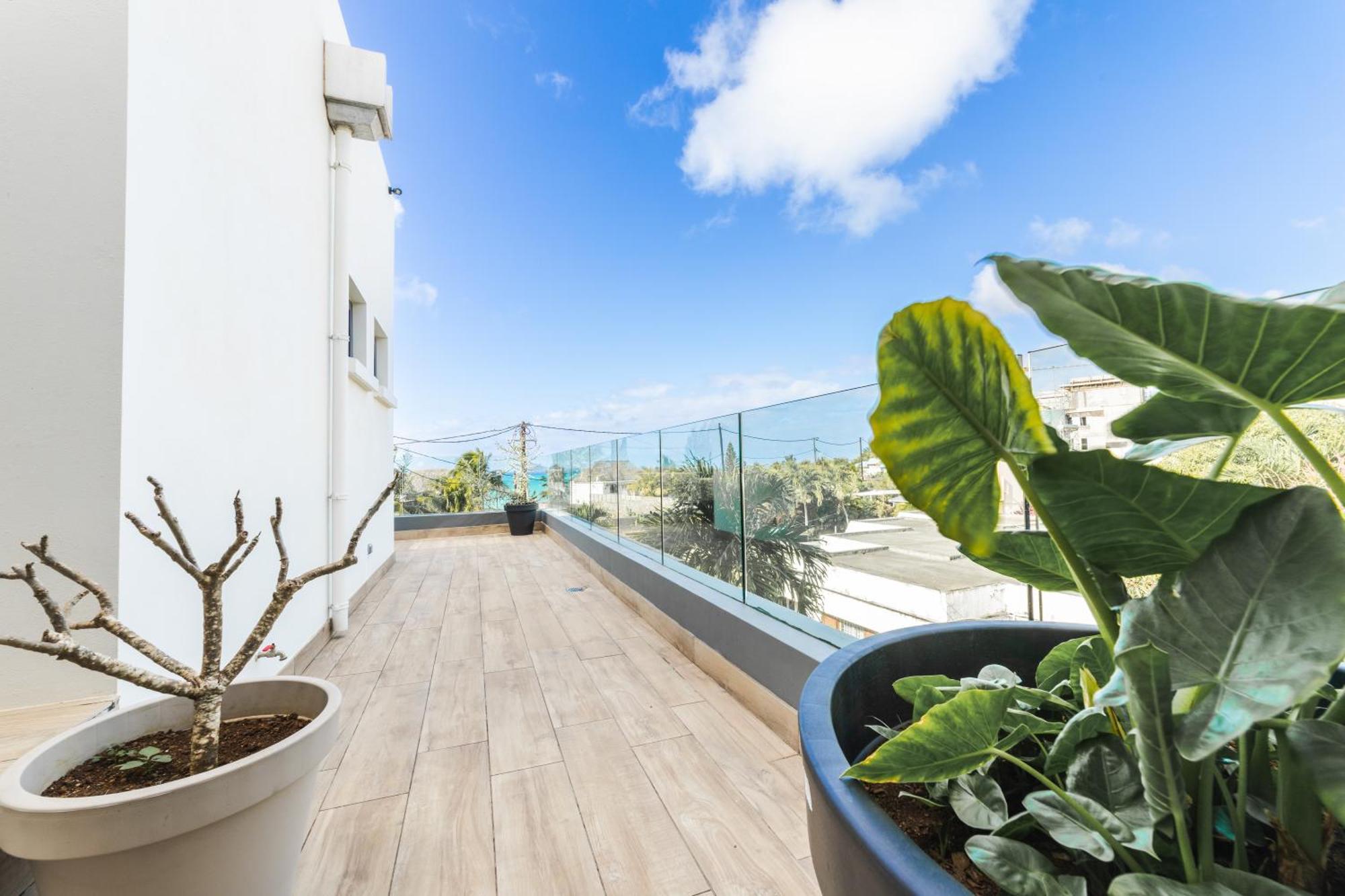 Modern Penthouse - Nautilya Bs1 Apartment Grand Baie Exterior foto